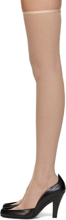 The Row Black  Beige Sock Pump Heels - Picture 3