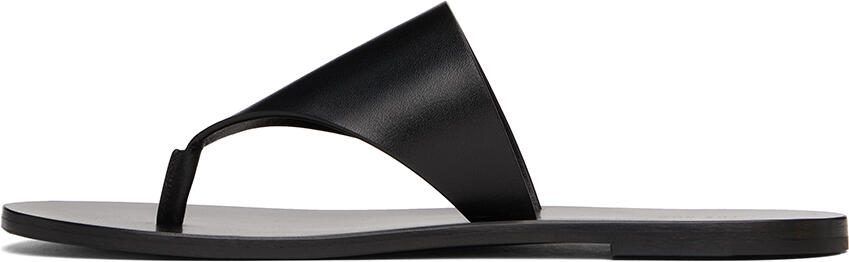 The Row Black Avery Sandals - Picture 3