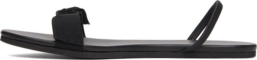The Row Black Bow Sandals - Picture 3