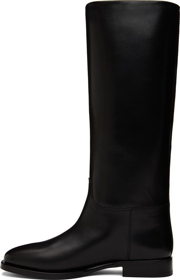 The Row Black Grunge Boots