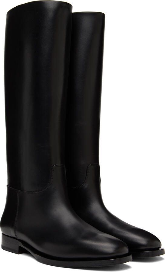 The Row Black Grunge Boots - Picture 2