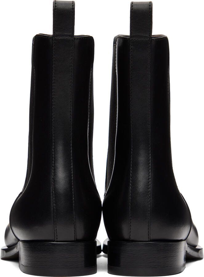 The Row Black Grunge Boots - Picture 2