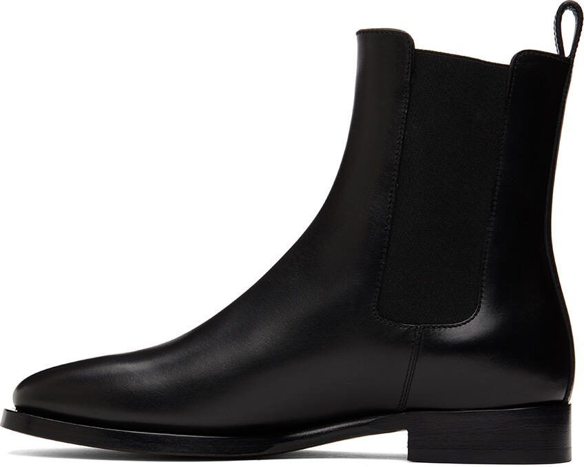 The Row Black Grunge Boots - Picture 3