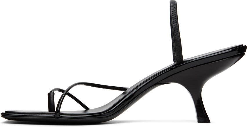 The Row Black Rai Sandals - Picture 3