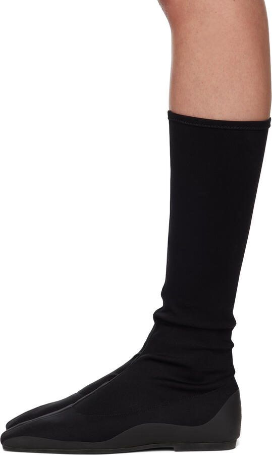 The Row Black Tech Boots - Picture 2
