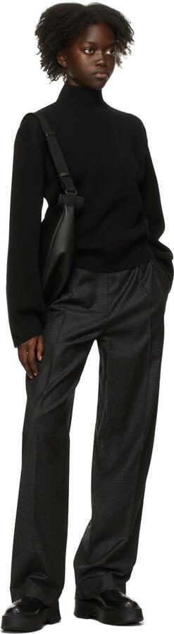 The Row Black Zipped 1 Boots - Picture 4