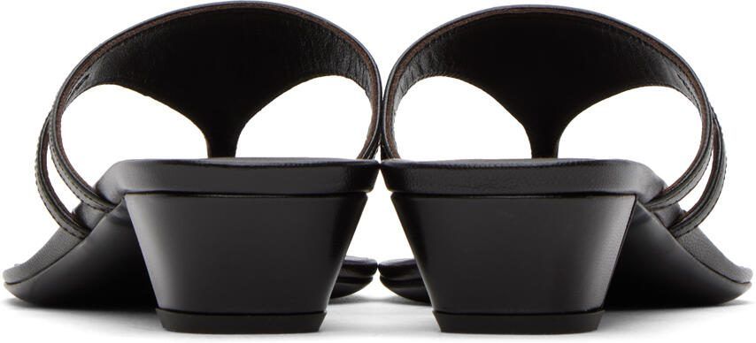 The Row Brown Graphic Sandals - Picture 5