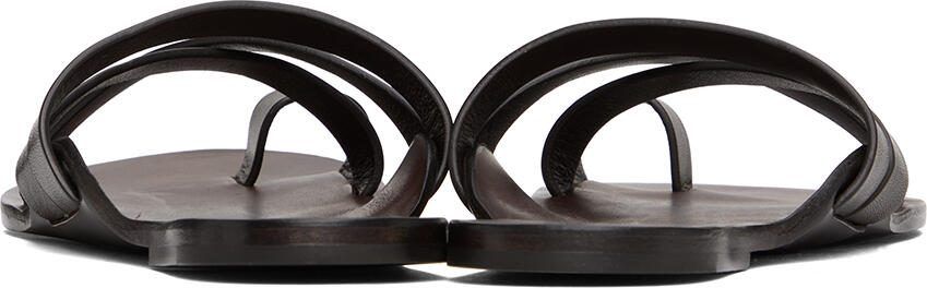 The Row Brown Kris Sandals - Picture 2