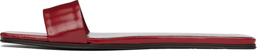 The Row Red Chocolate Sandals - Picture 3