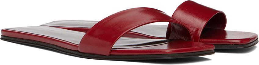The Row Red Chocolate Sandals - Picture 2