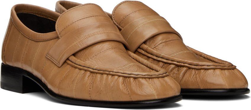The Row Black Soft Loafers - Picture 2