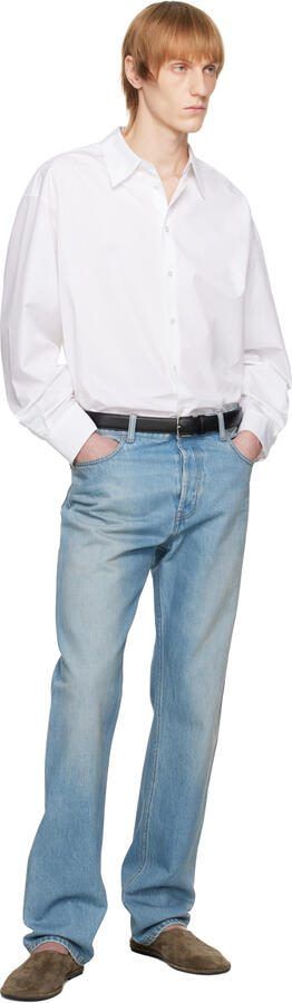 The Row Taupe Canal Loafers - Picture 3