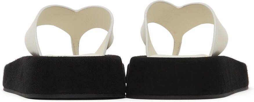 The Row White Ginza Sandals - Picture 2