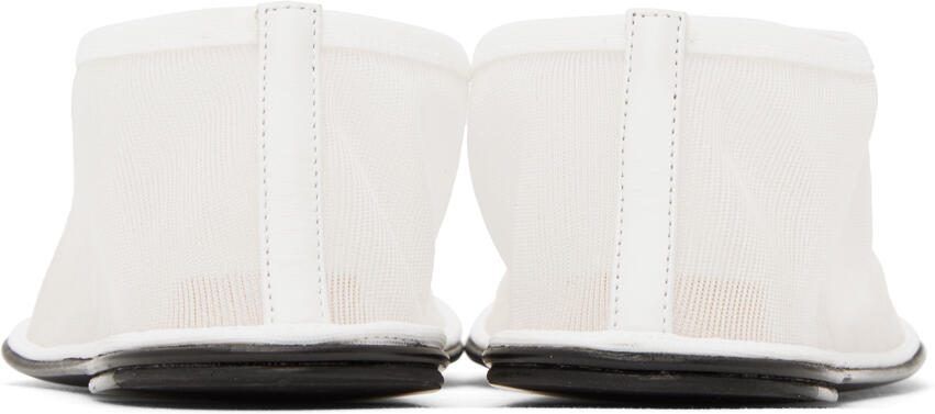 The Row White Sock Slippers