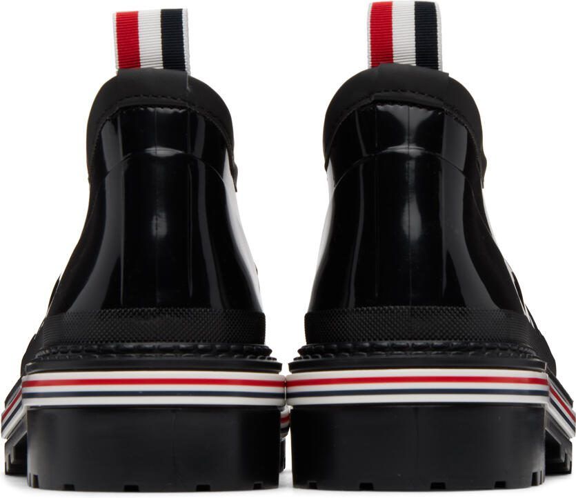 Thom Browne Black Garden Chelsea Boots