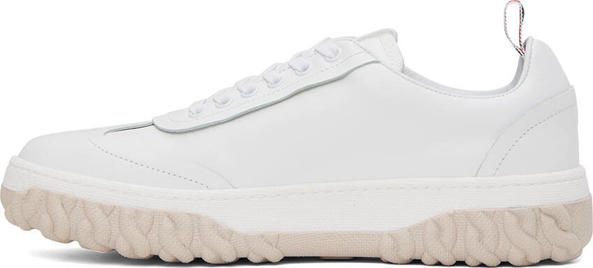 Thom Browne White Field Sneakers - Picture 3