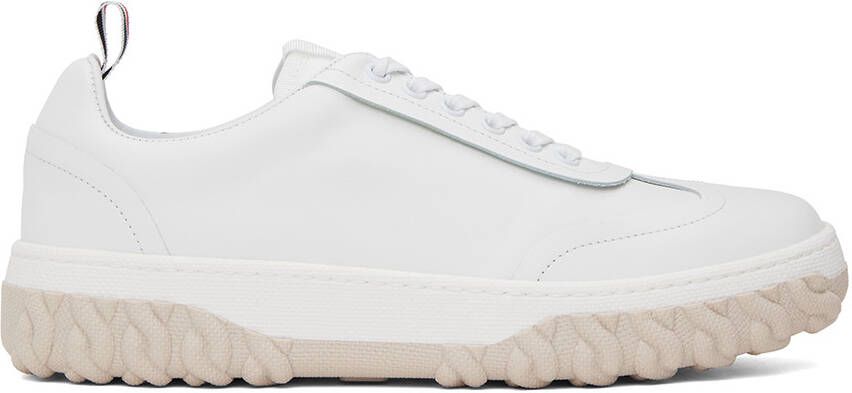 Thom Browne White Field Sneakers - Picture 5