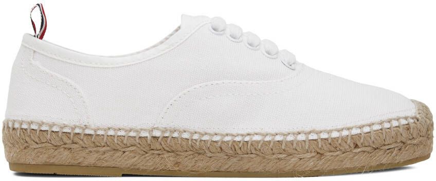 Thom Browne White Heritage Sneakers