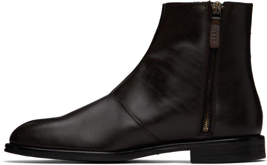Tiger of Sweden Brown Mack Boots - Picture 3