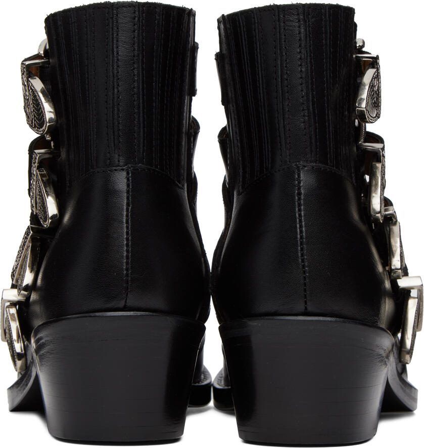 Toga Pulla Black Cowboy Boots