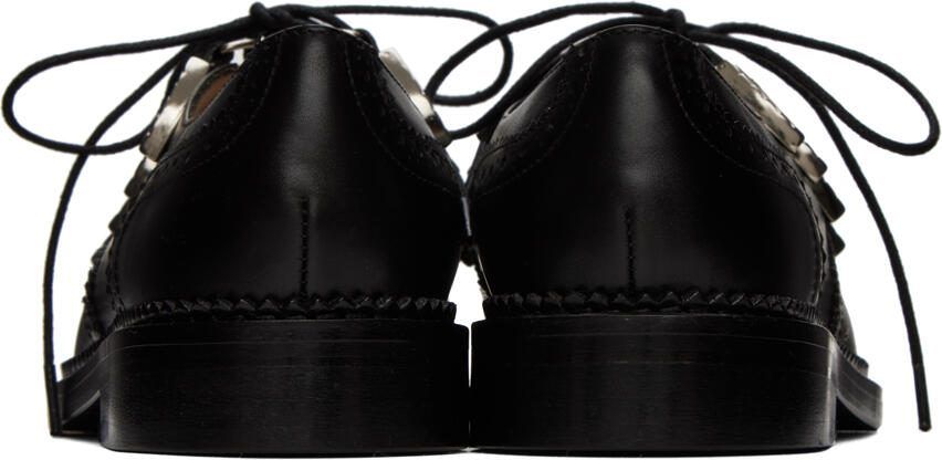 Toga Pulla Black Gillie Oxfords - Picture 2