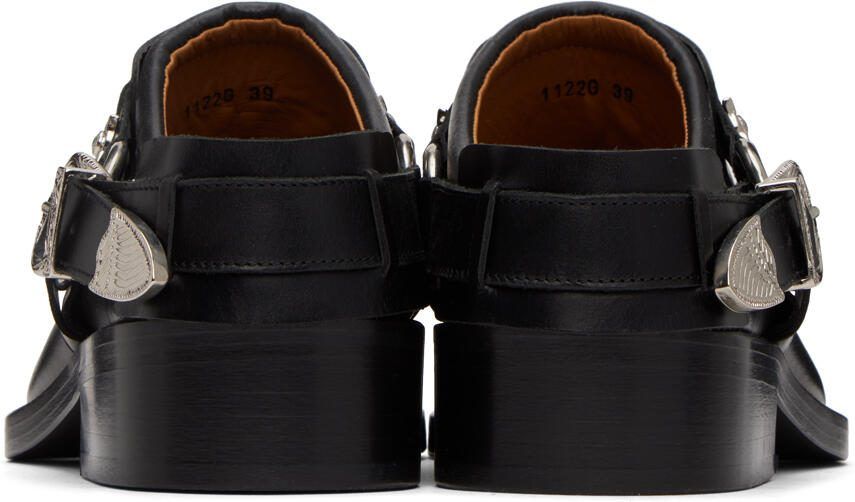 Toga Virilis SSENSE Exclusive Black O-Ring Loafers - Picture 6
