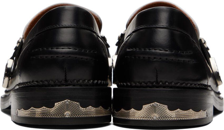 Toga Virilis SSENSE Exclusive Black  White Hard Loafers