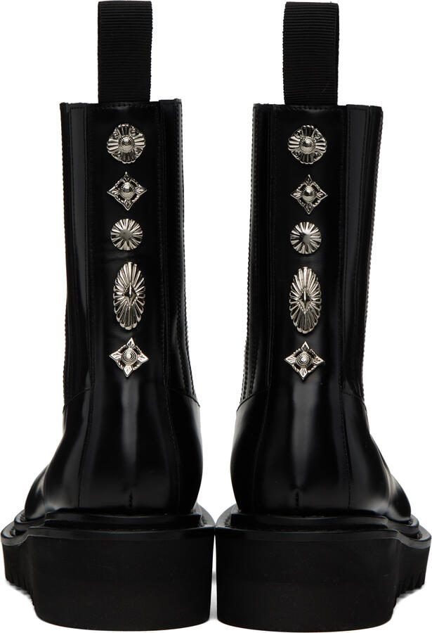 Toga Virilis SSENSE Exclusive Black Chelsea Boots - Picture 3