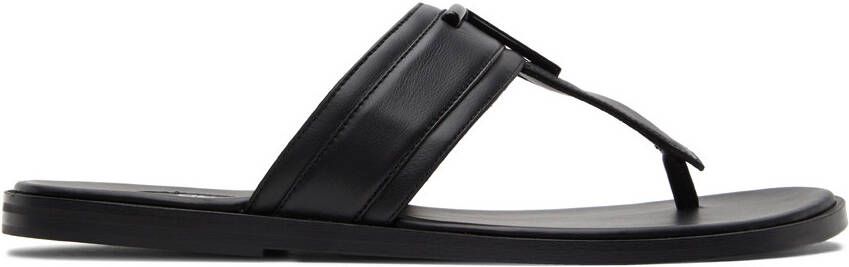 TOM FORD Black Brighton Sanfals - Picture 4