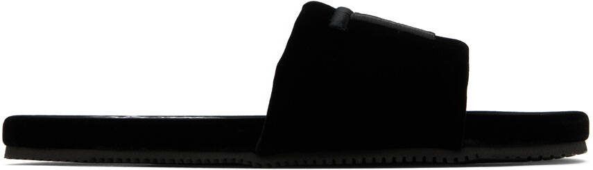 TOM FORD Black Harrison Sandals - Picture 4