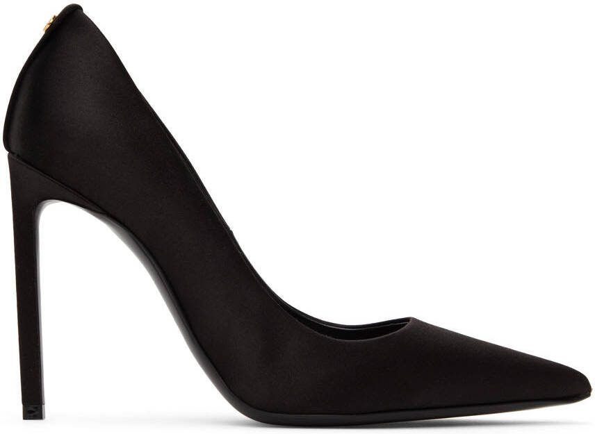 TOM FORD Black T Screw Pumps - Picture 5