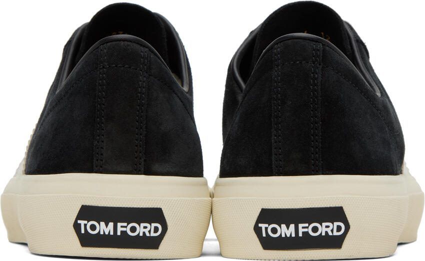 TOM FORD Black  Off-White Cambridge Sneakers