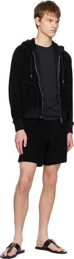 TOM FORD Black Brighton Sandals - Picture 3