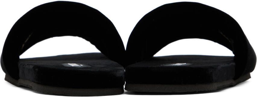 TOM FORD Black Harrison Sandals