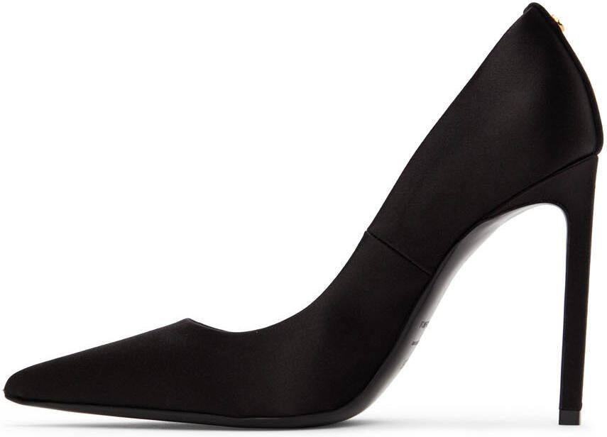 TOM FORD Black T Screw Pumps - Picture 3