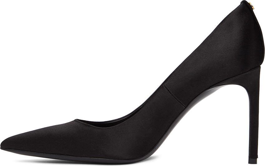 TOM FORD Black T Screw Pumps - Picture 3