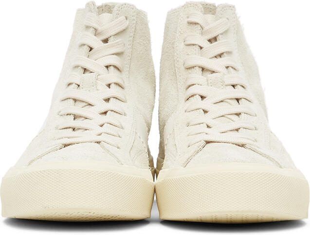 TOM FORD Taupe Cambridge High-Top Sneakers - Picture 3