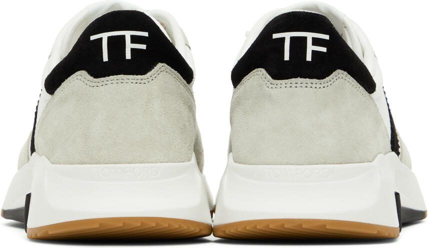 TOM FORD White  Gray Jagga Sneakers