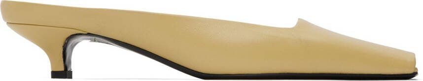 TOTEME Beige Heeled Mules