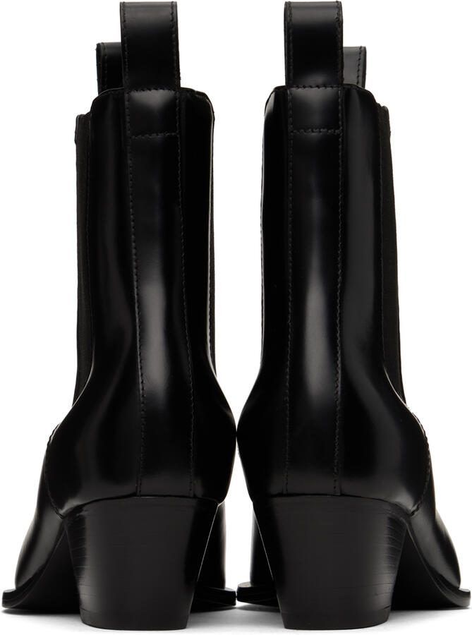 TOTEME Black 'The City' Boots - Picture 3