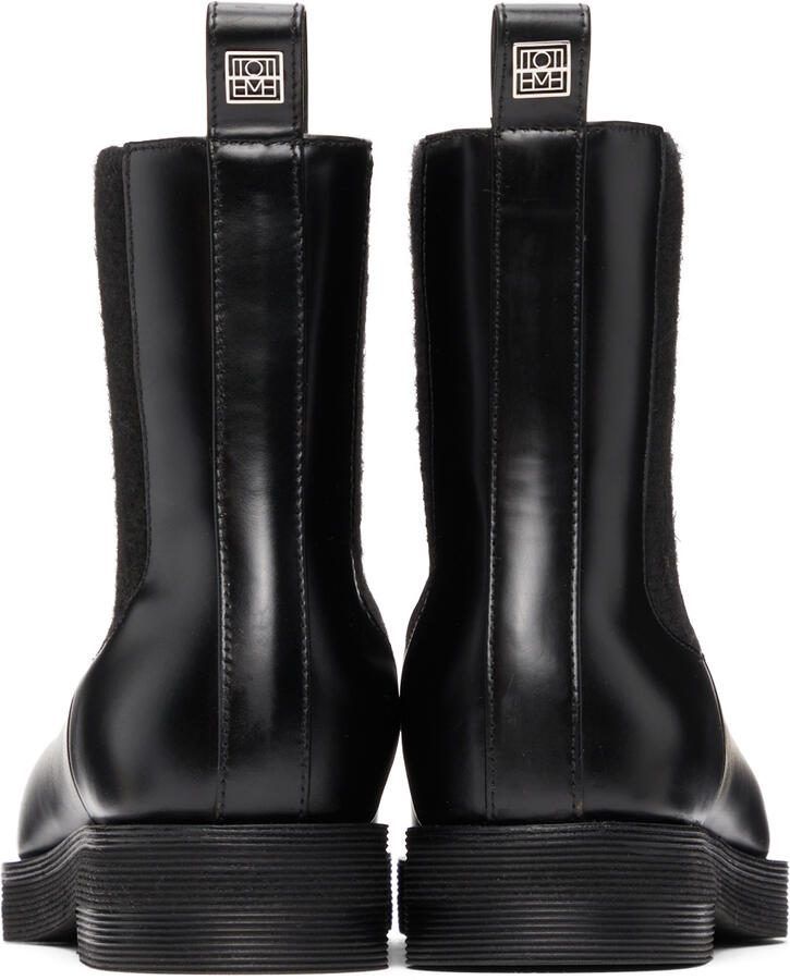 TOTEME Leather Ankle Boots - Picture 2