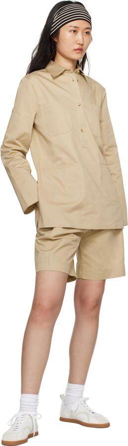 Totême Off-White 'The Leather' Sneakers - Picture 7