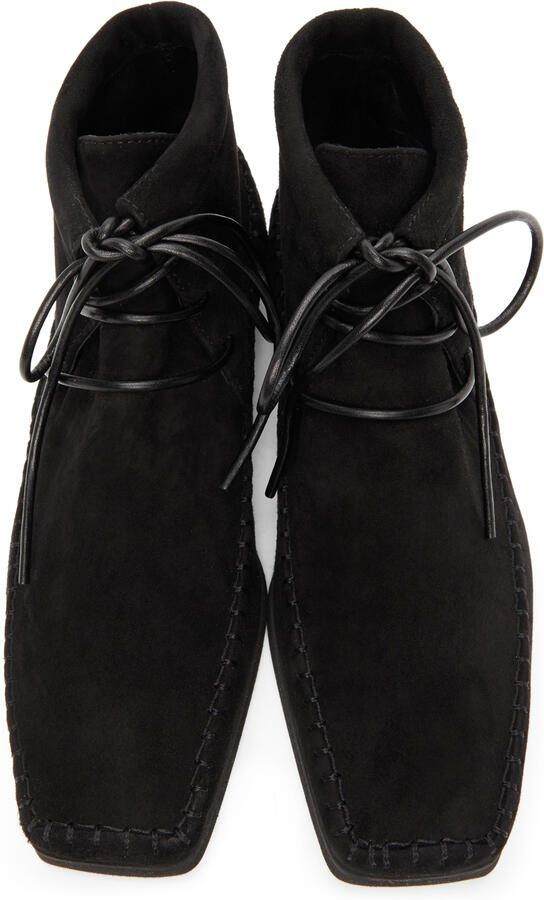 TOTEME Suede High Top Moccasins - Picture 3
