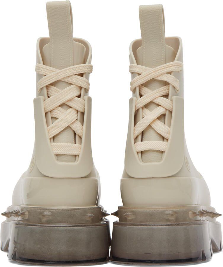 UNDERCOVER Beige Melissa Edition Spikes Boots