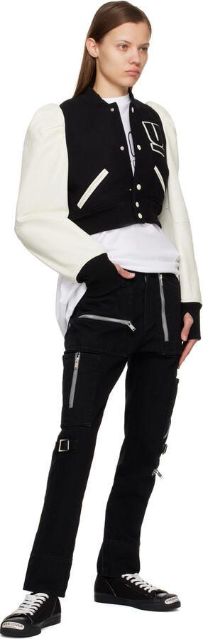 UNDERCOVER Black Raw Edge Sneakers - Picture 4