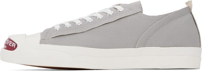 UNDERCOVER Gray Logo Sneakers - Picture 4