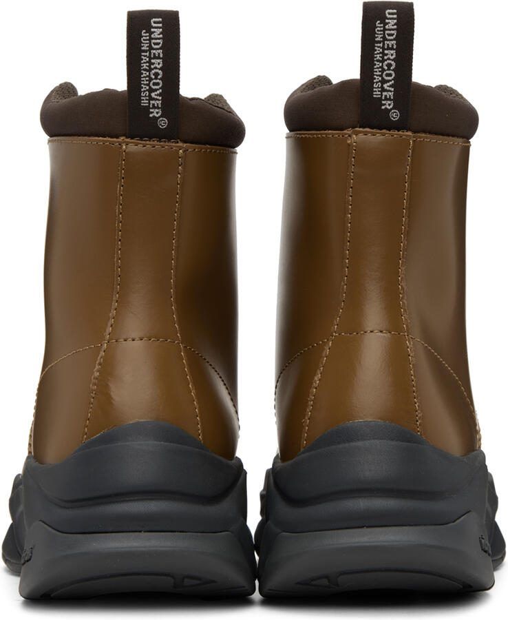 UNDERCOVER Tan Polished Boots