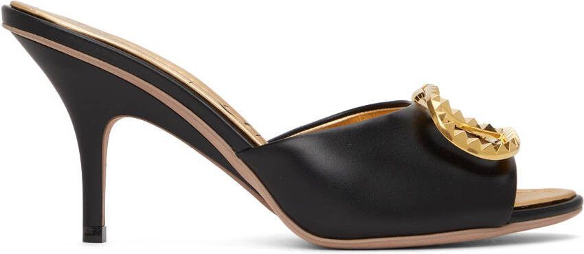 Valentino Garavani Black 85mm Alcove Heels - Picture 5