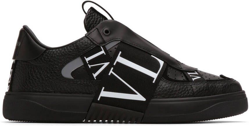 Valentino Garavani Black  White VL7N Slip-On Sneakers - Picture 5