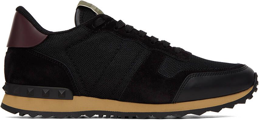 Valentino Garavani Black Rockrunner Sneakers - Picture 5